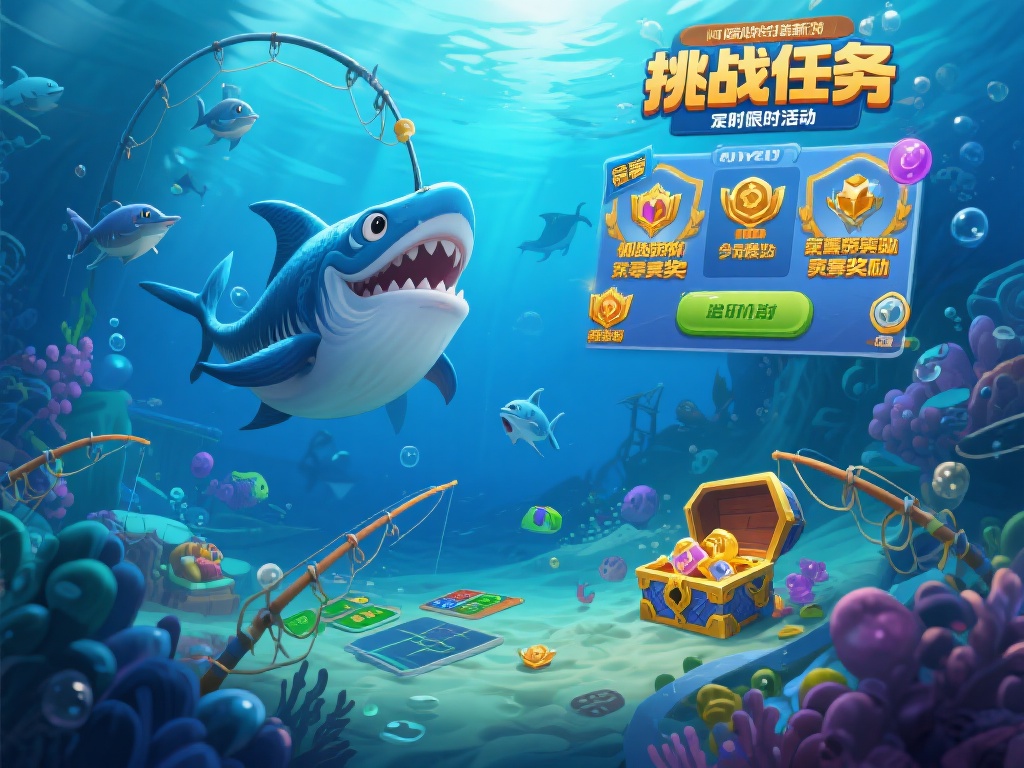 全新升级畅玩M6米乐捕鱼游戏：争夺海底宝藏新体验